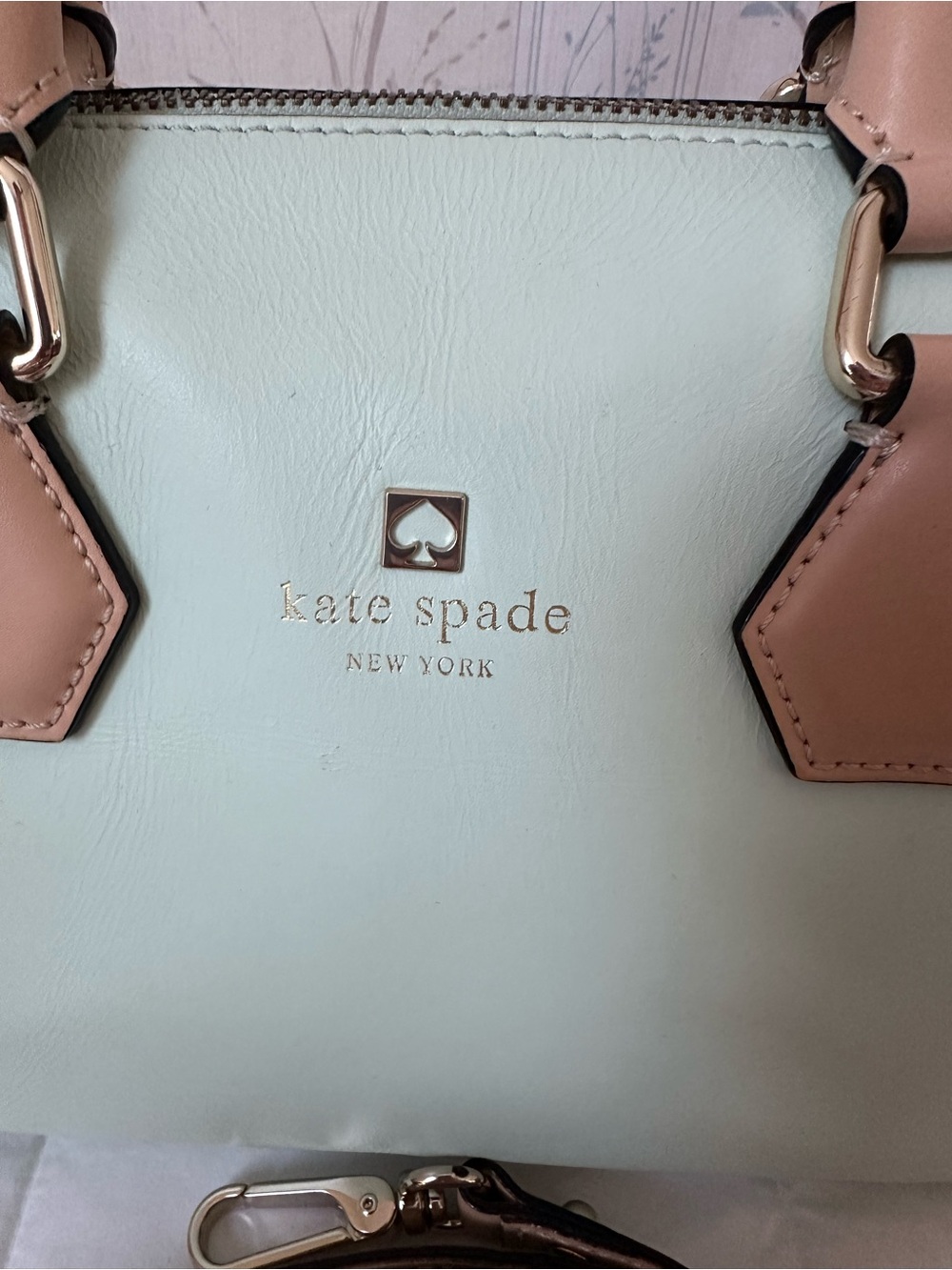 Kate Spade Mint Green Leather Satchel - Picture 4 of 16